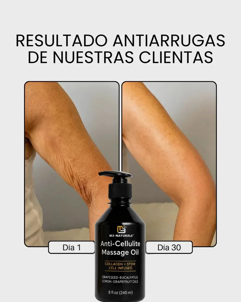 aceite anticelulitis + rodillo