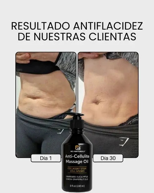 aceite anticelulitis + rodillo